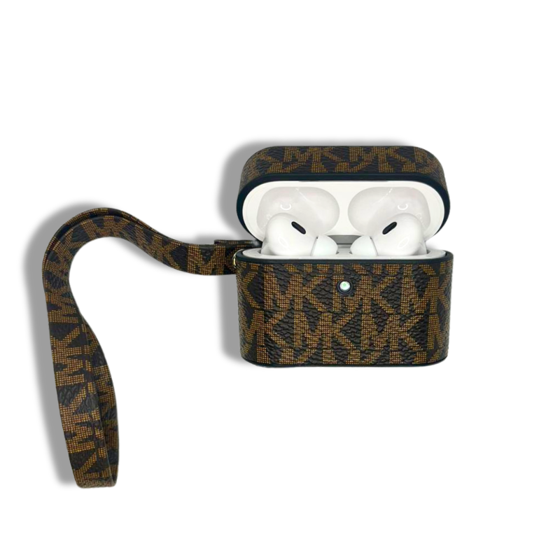 Capa AirPods Michael Kors Castanha - PremiumCase