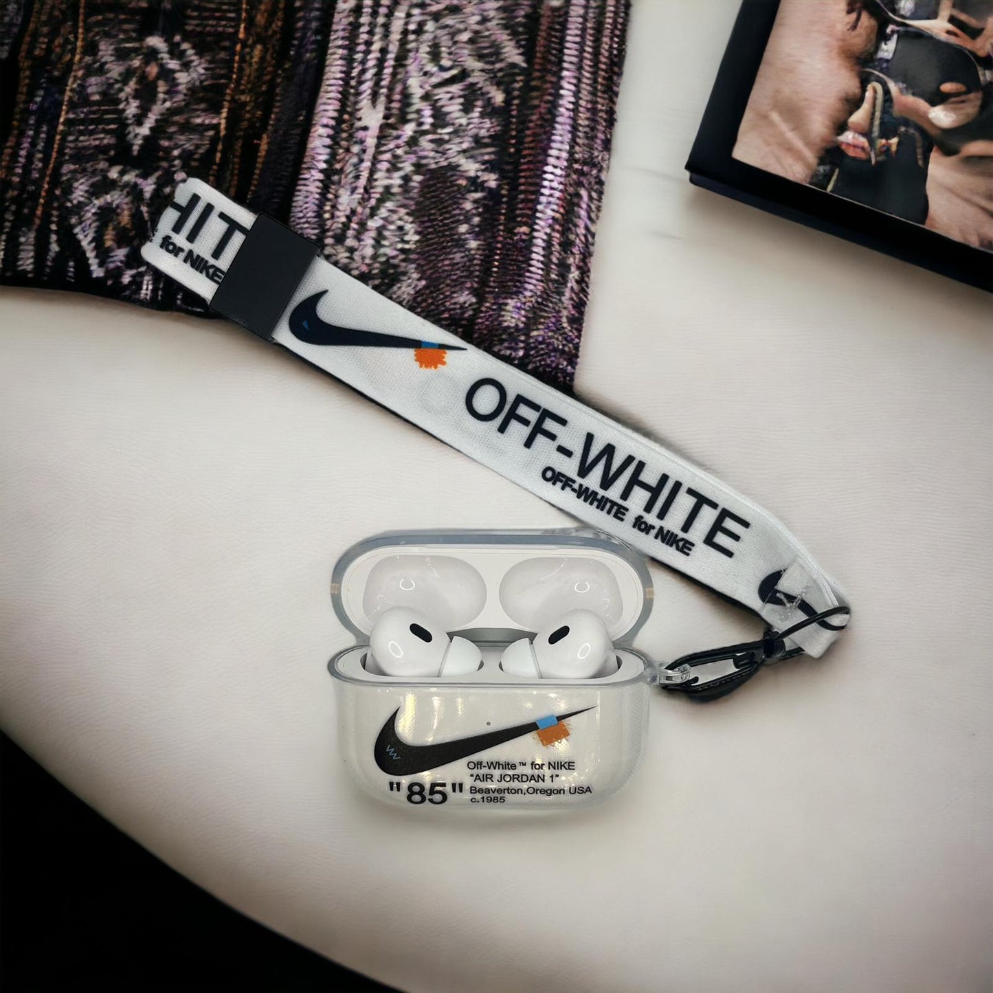 Capa AirPods Nike x Off-White - PremiumCase